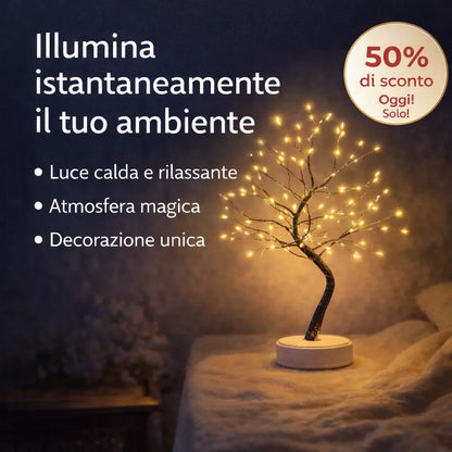 Albero di Luce – 108 Lucciole LED